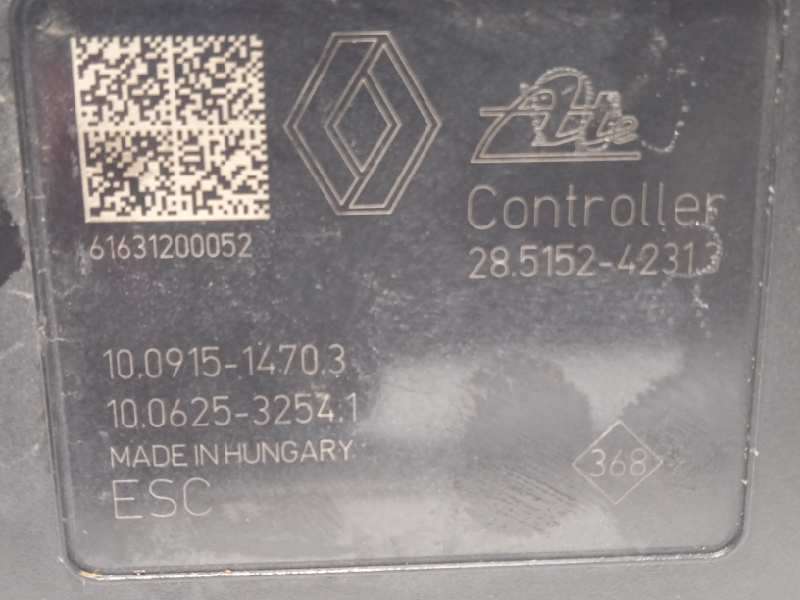 Recambio de abs para renault megane iv berlina 5p zen referencia OEM IAM 476604349R 28515242313 10022007284 6