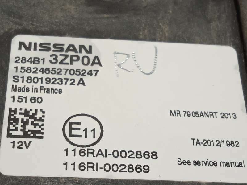 Recambio de modulo electronico para nissan pulsar (c13) acenta referencia OEM IAM 284B13ZP0A  S180192372A - Gris 4