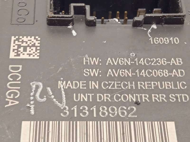 Recambio de modulo confort para volvo v60 kombi 2.0 diesel cat referencia OEM IAM 31318962 4