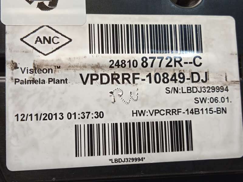 Recambio de cuadro instrumentos para renault captur 1.3 tce referencia OEM IAM 248108772R - Gris 6