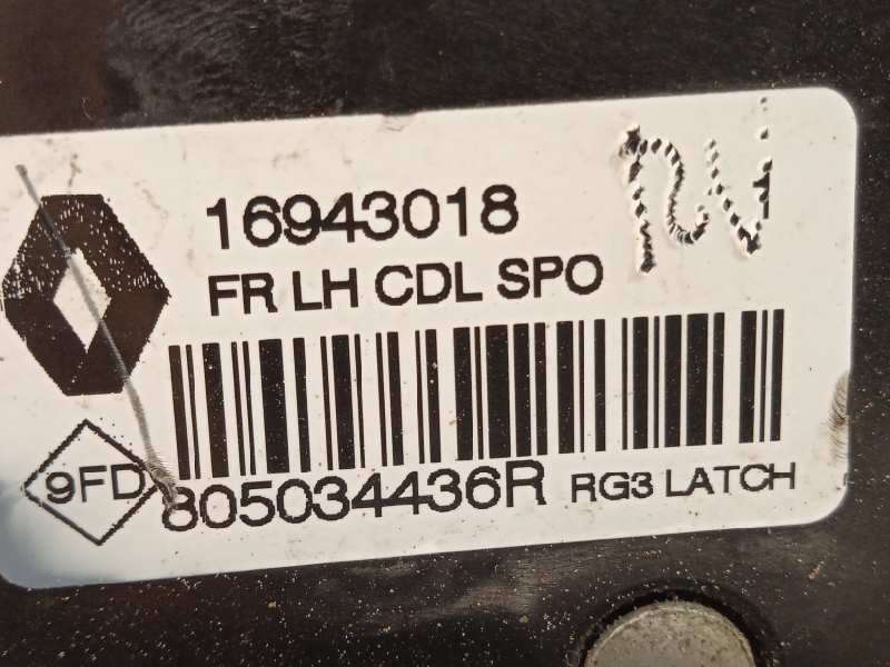 Recambio de cerradura puerta delantera izquierda para renault megane iv berlina 5p 1.5 dci diesel fap energy referencia OEM IAM 3