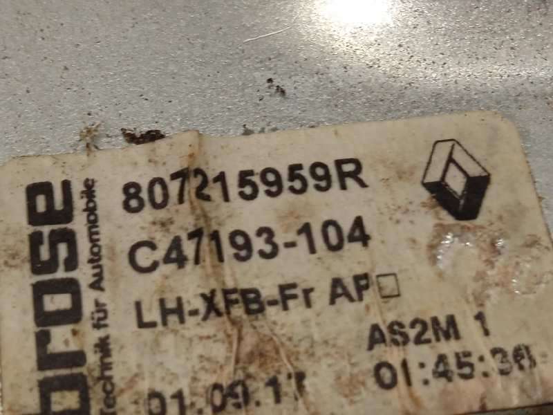 Recambio de elevalunas delantero izquierdo para renault megane iv berlina 5p 1.5 dci diesel fap energy referencia OEM IAM 807215 4