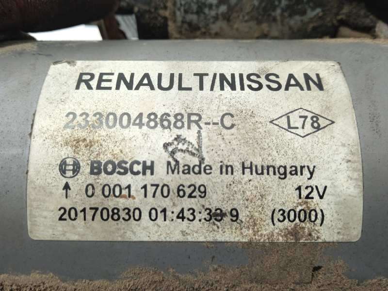 Recambio de motor arranque para renault megane iv berlina 5p 1.5 dci diesel fap energy referencia OEM IAM 233004868R 20170830 00 5