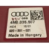 Recambio de antena para seat ibiza (kj1) fr referencia OEM IAM 4M0035507  