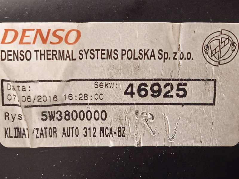 Recambio de motor calefaccion para fiat 500 1.2 referencia OEM IAM 5W3800000 - Verde 4