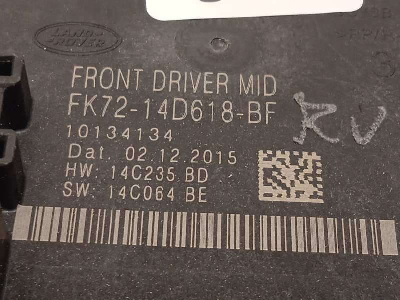 Recambio de modulo confort para land rover evoque 2.0 td4 cat referencia OEM IAM FK7214D618BF  LR078333 4