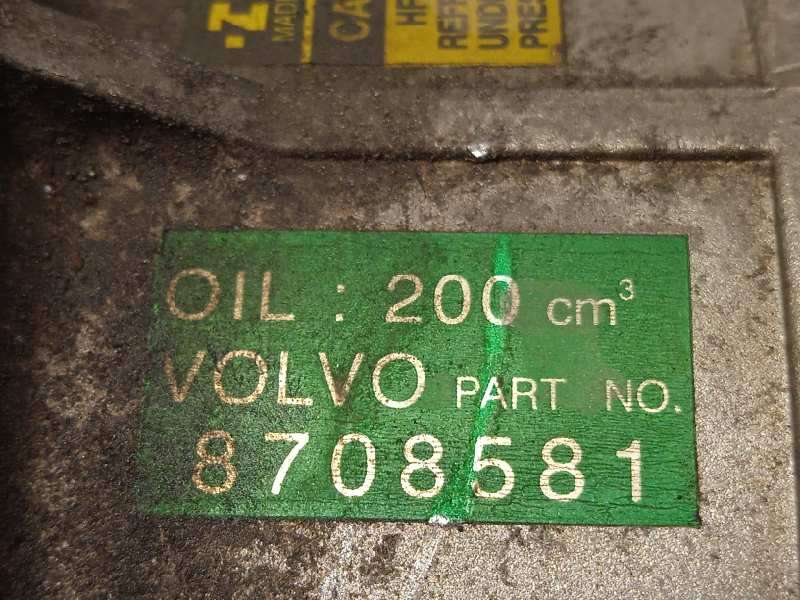 Recambio de compresor aire acondicionado para volvo xc90 2.4 diesel cat referencia OEM IAM P30742237 30742237 589B903769 - Negro 7