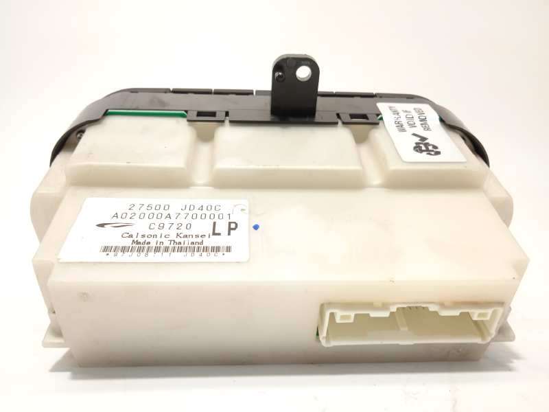 Recambio de mando climatizador para nissan qashqai (j10) acenta referencia OEM IAM 27500JD40C - Blanco 4