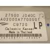 Recambio de mando climatizador para nissan qashqai (j10) acenta referencia OEM IAM 27500JD40C  