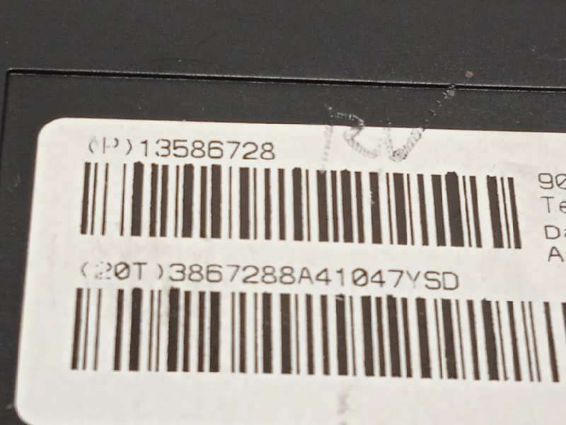 Recambio de centralita aire acondicionado para opel astra j lim. 1.6 cdti dpf referencia OEM IAM 13586728 - Gris 4