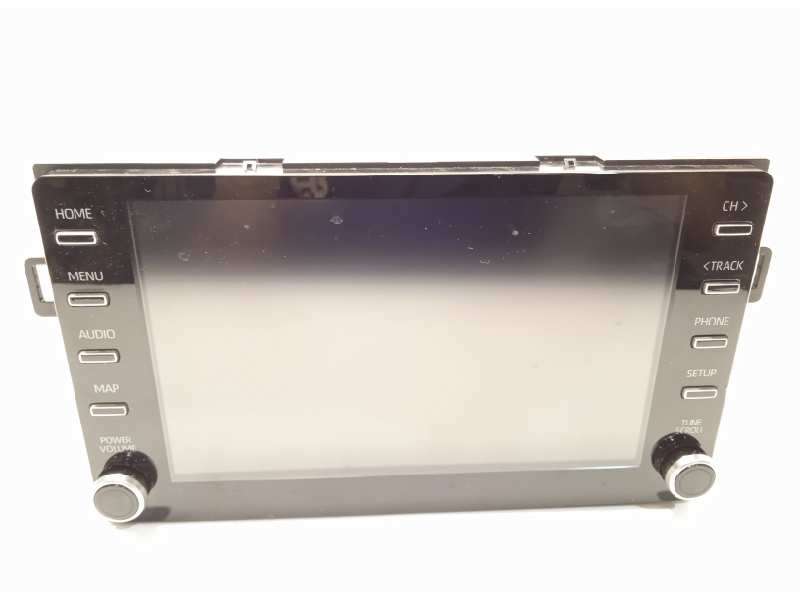 Recambio de pantalla multifuncion para toyota yaris (ksp211 active referencia OEM IAM 86140K0170 4