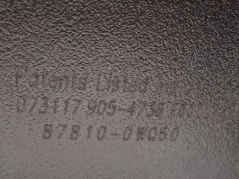 Recambio de espejo interior para toyota prius (zvw50) basis referencia OEM IAM 878100WQ50 - Gris 4