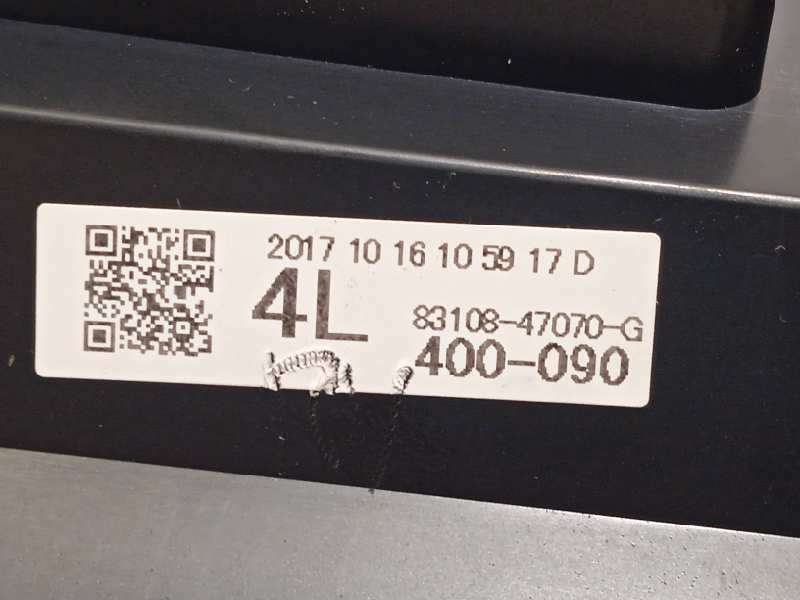 Recambio de pantalla multifuncion para toyota prius (zvw50) basis referencia OEM IAM 8310847070G - Gris 6
