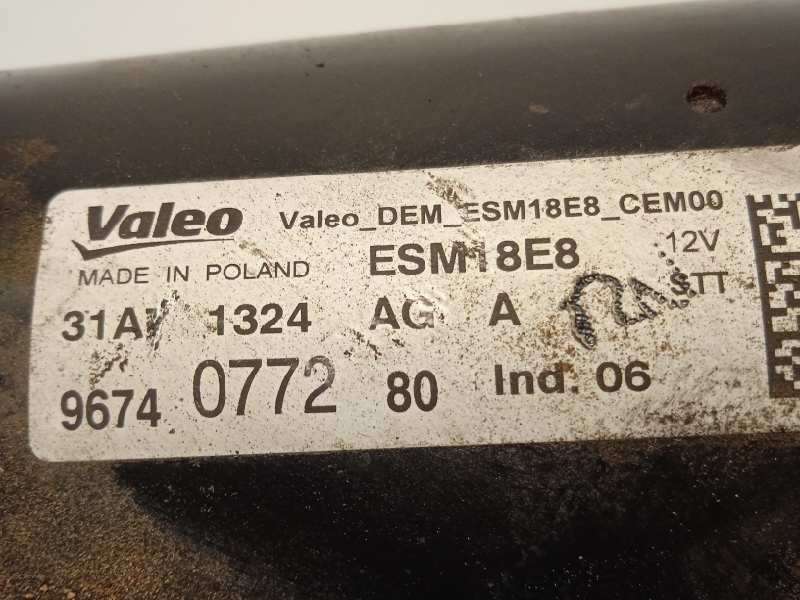 Recambio de motor arranque para peugeot 308 1.2 12v e-thp referencia OEM IAM 9674077280  ESM18E8 - Azul 5