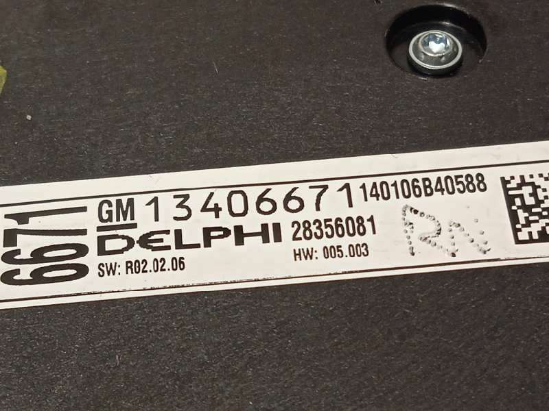 Recambio de mando multifuncion para opel astra j lim. 1.7 16v cdti referencia OEM IAM 13406671 - Negro 5