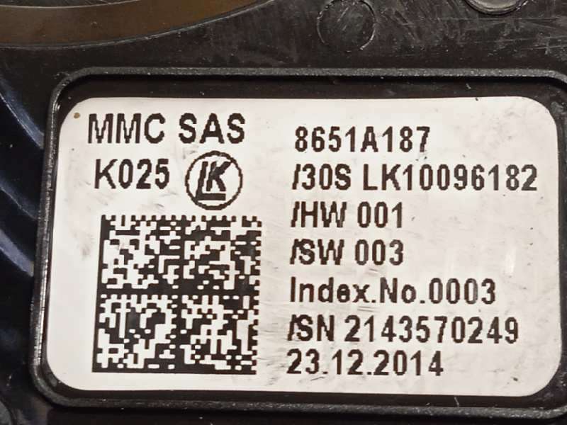 Recambio de anillo airbag para mitsubishi space star (a00) motion referencia OEM IAM 8619A361  8651A187 - Blanco 4