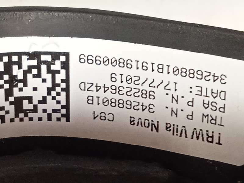 Recambio de volante para citroën c5 aircross feel referencia OEM IAM 98223644ZD 5