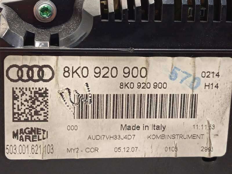 Recambio de cuadro instrumentos para audi a4 ber. (b8) básico referencia OEM IAM 8K0920900  8K0920900A - Negro 6