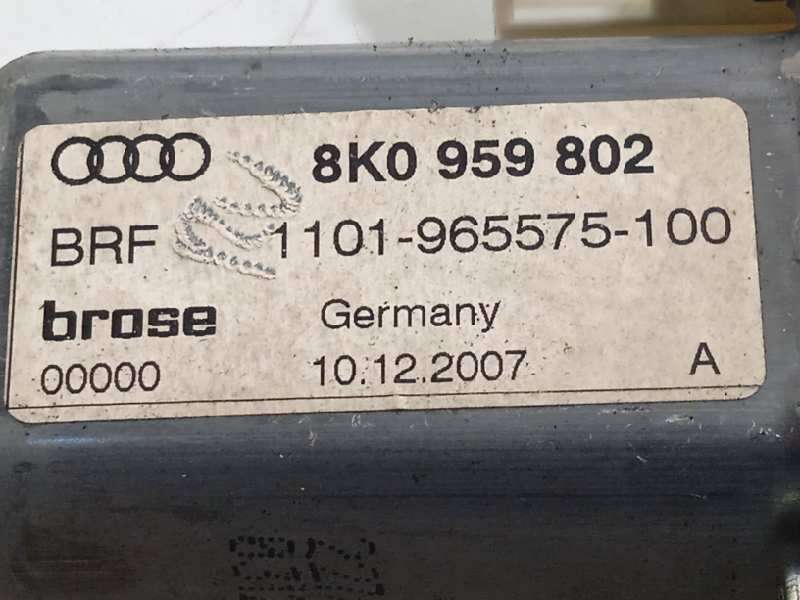 Recambio de elevalunas delantero derecho para audi a4 ber. (b8) básico referencia OEM IAM 8K0837462  8K0959802 - Negro 5