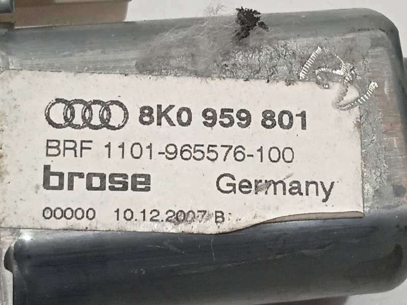 Recambio de elevalunas delantero izquierdo para audi a4 ber. (b8) básico referencia OEM IAM 8K0959801  8K0837461 - Negro 4
