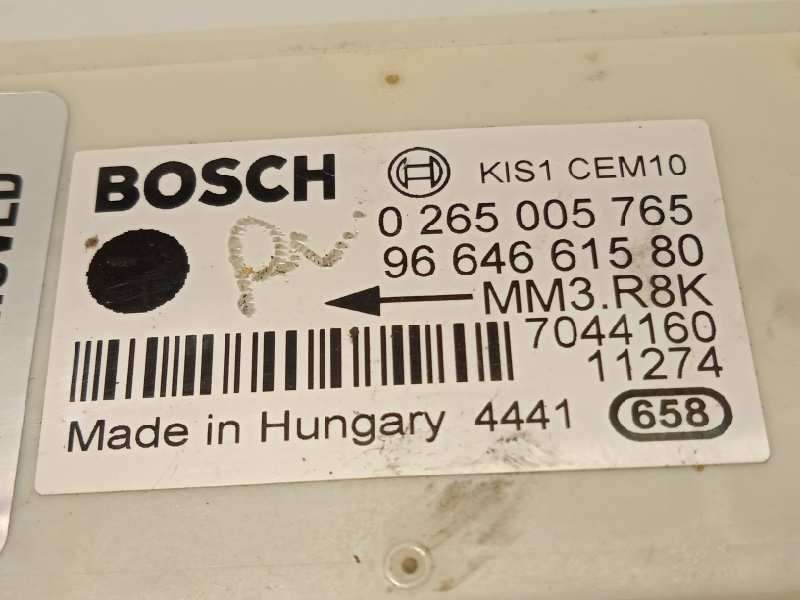 Recambio de centralita esp para peugeot 308 access referencia OEM IAM 9664661580  0265005765 4