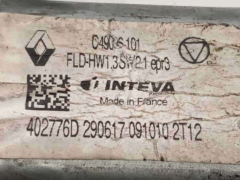Recambio de elevalunas delantero izquierdo para renault megane iv grandtour 1.2 tce energy referencia OEM IAM 402776D - Rojo 4