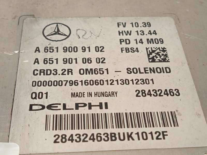 Recambio de centralita motor uce para mercedes-benz clase e (w212) familiar e 300 bluetec hybrid (212.298) referencia OEM IAM A6 - Azul 4