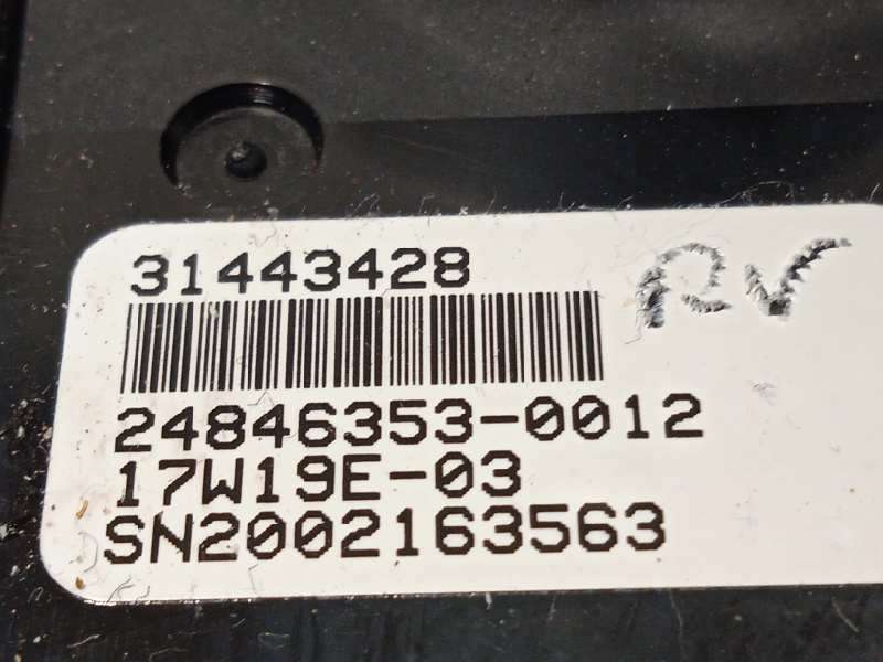 Recambio de mando multifuncion para volvo xc60 2.0 diesel cat referencia OEM IAM 31443428 - Negro 7