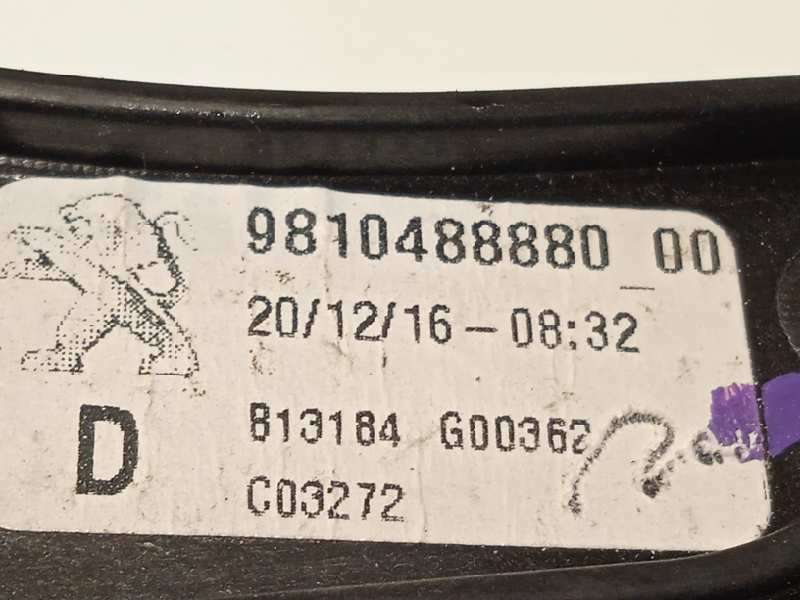 Recambio de elevalunas delantero derecho para peugeot 3008 allure referencia OEM IAM 9810488880 9811791280 - Blanco 4