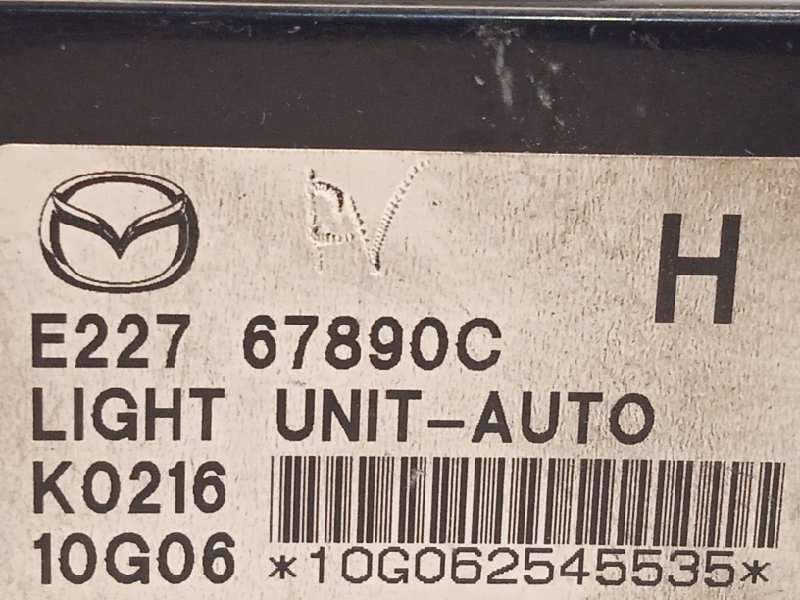 Recambio de centralita luces para mazda cx-7 (er) 2.2 turbodiesel cat referencia OEM IAM E22767890C - Azul 4