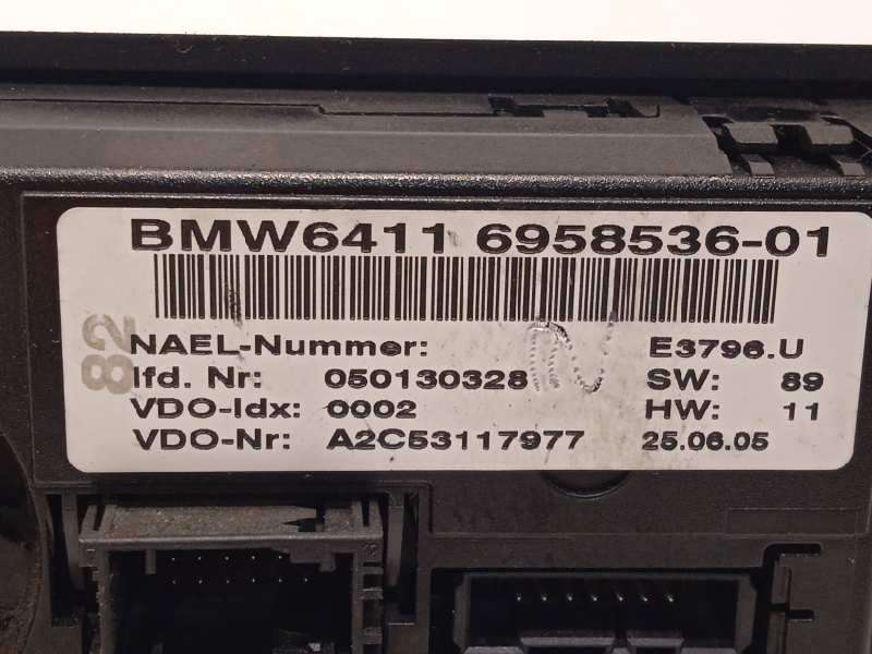Recambio de mando climatizador para bmw serie 3 berlina (e90) 320d referencia OEM IAM 64116958536  A2C53117977 - Negro 6