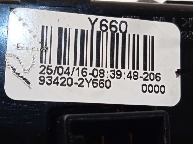 Recambio de mando limpia para kia cee'd 1.6 crdi cat referencia OEM IAM 934202Y660 - Gris 4
