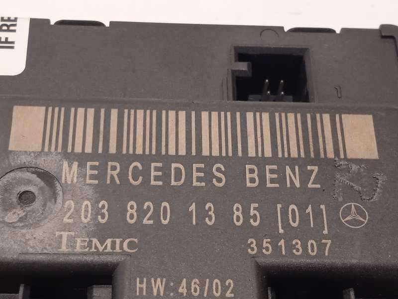 Recambio de modulo confort para mercedes-benz clase c (w203) berlina 180 compressor (203.046) referencia OEM IAM 2038201385 3