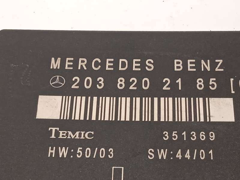 Recambio de modulo confort para mercedes-benz clase c (w203) berlina 180 compressor (203.046) referencia OEM IAM 2038202185 3