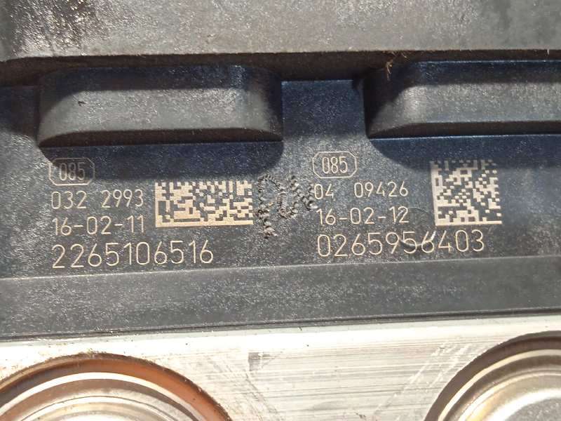 Recambio de abs para renault clio iv limited referencia OEM IAM 476601203R 0265956403 269722 6