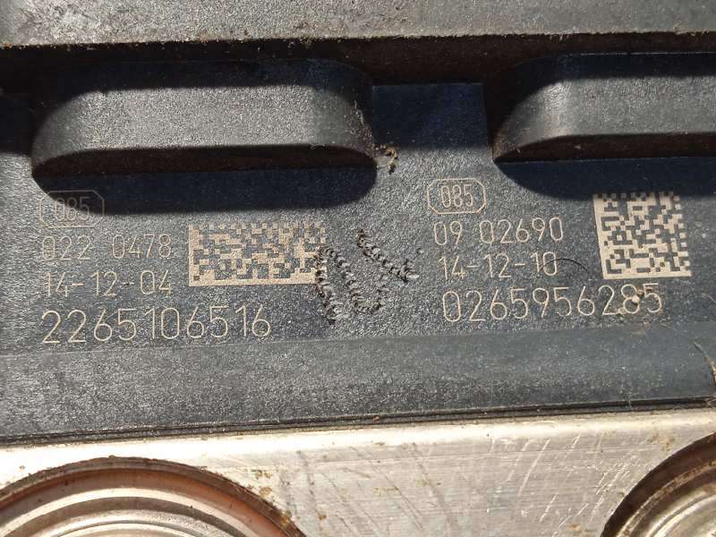 Recambio de abs para dacia sandero stepway referencia OEM IAM 476605492R 2265106516 269633 6
