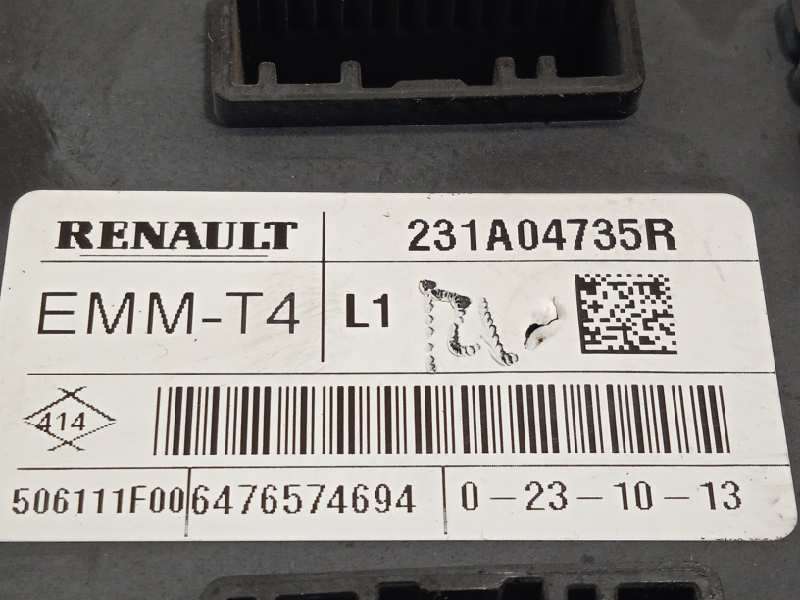 Recambio de modulo electronico para renault clio iv 1.5 dci diesel fap referencia OEM IAM 231A04735R - Blanco 4