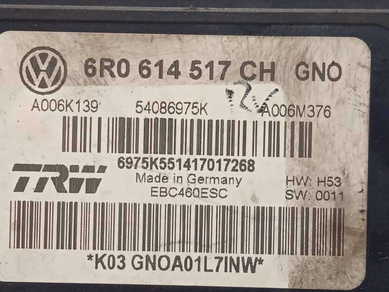 Recambio de abs para skoda rapid active referencia OEM IAM 6R0614517CH A006K139 54086975K 5