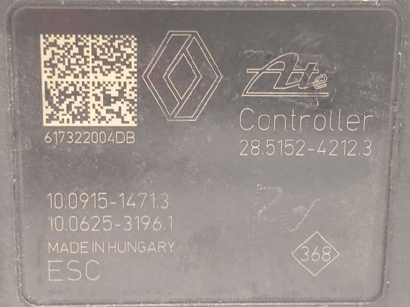 Recambio de abs para dacia dokker ambiance referencia OEM IAM 476600078R 28515242123 10022006554 5