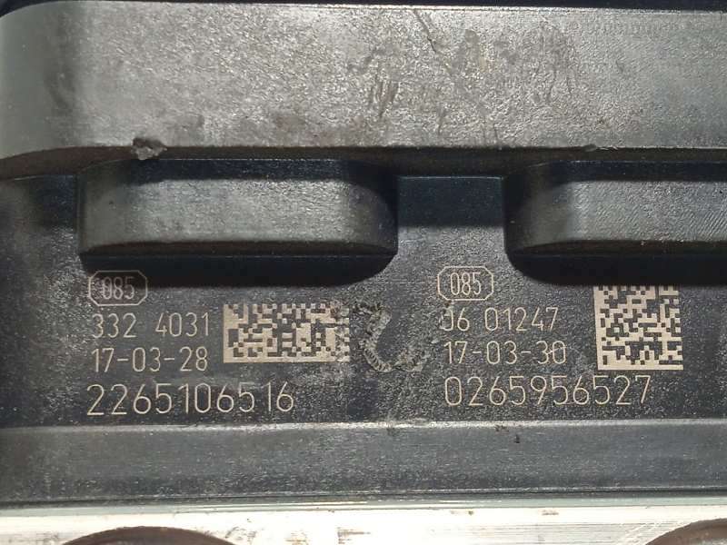 Recambio de abs para renault clio iv dynamique referencia OEM IAM 476600188R 2265106516 269722 5