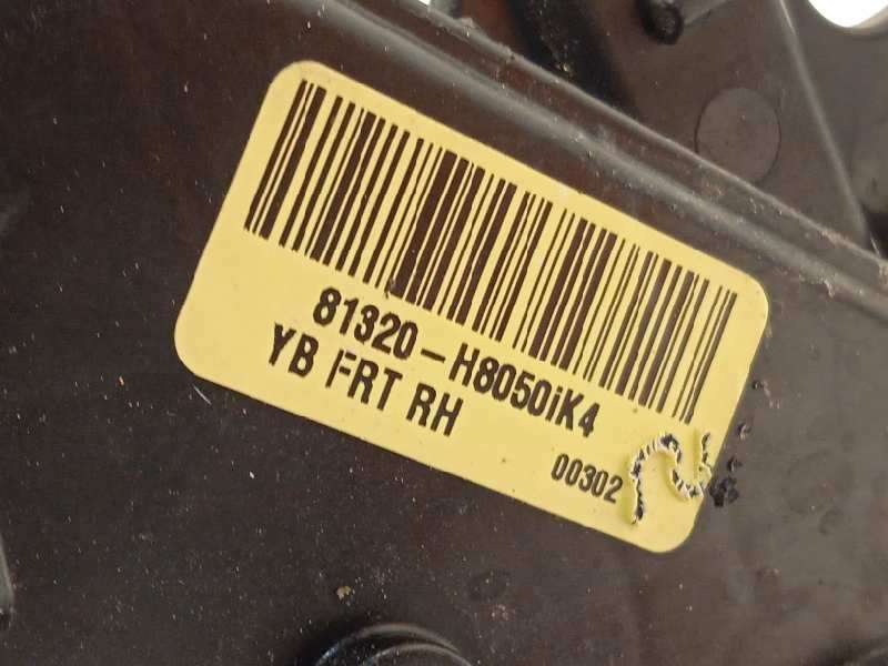 Recambio de cerradura puerta delantera derecha para kia stonic (ybcuv) 1.0 tgdi cat referencia OEM IAM 81320H8050 - Negro 3