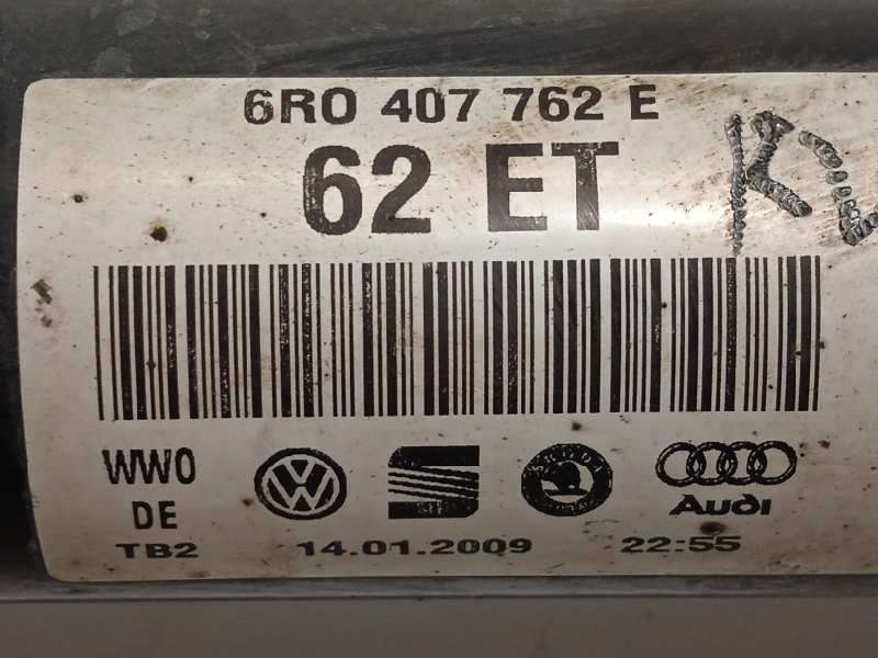 Recambio de transmision delantera derecha para seat ibiza (6j5) stylance / style referencia OEM IAM 6R0407762E - Blanco 5