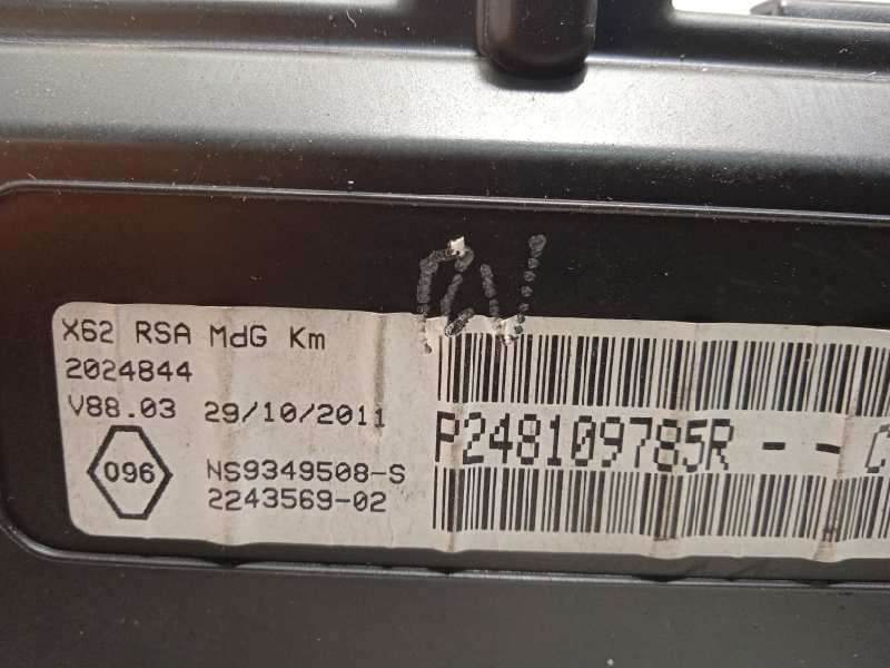 Recambio de cuadro instrumentos para nissan nv 400 l1h1 2,8t pro referencia OEM IAM 248109785R  P248109785R - Blanco 6