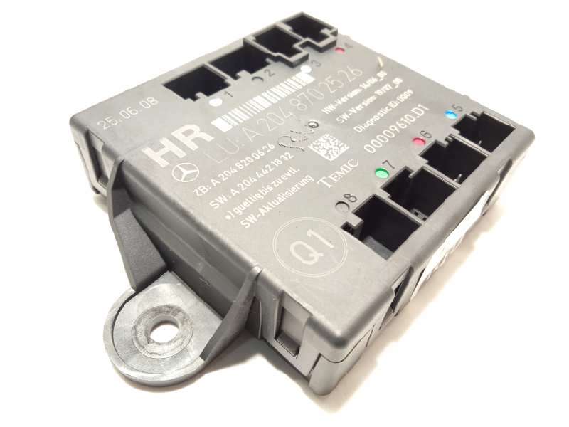 Recambio de centralita confort para mercedes-benz clase c (w204) berlina c 200 cdi (204.007) referencia OEM IAM A2048702526 - Negro