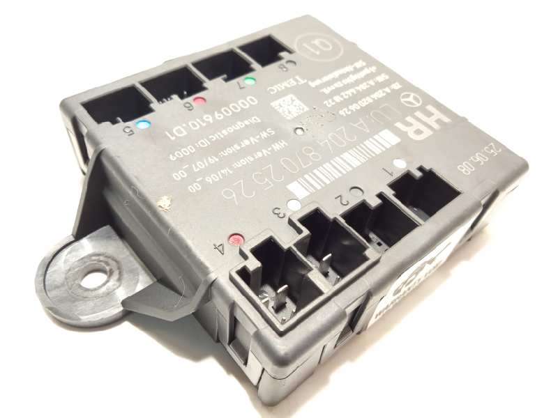 Recambio de centralita confort para mercedes-benz clase c (w204) berlina c 200 cdi (204.007) referencia OEM IAM A2048702526 - Negro 2
