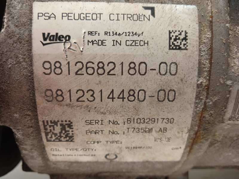 Recambio de compresor aire acondicionado para citroën c4 grand picasso 1.2 12v e-thp / puretech referencia OEM IAM 9812682180  9 - Azul 5