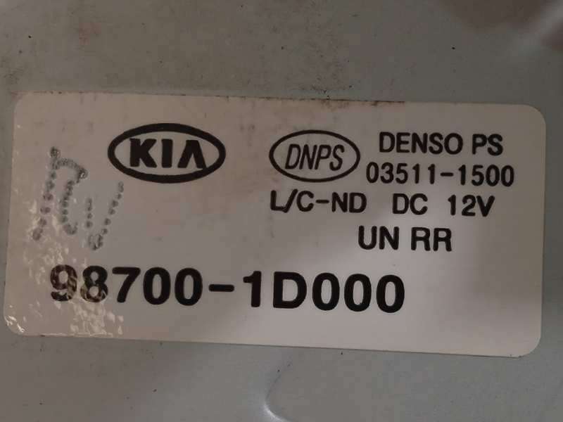 Recambio de motor limpia trasero para kia carens (un) 2.0 crdi referencia OEM IAM 987001D000  035111500 - Verde 4