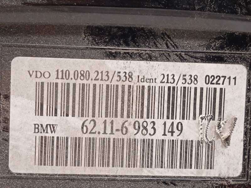 Recambio de cuadro instrumentos para bmw serie 5 berlina (e60) 525i referencia OEM IAM 62116983149  6983149 - Negro 6