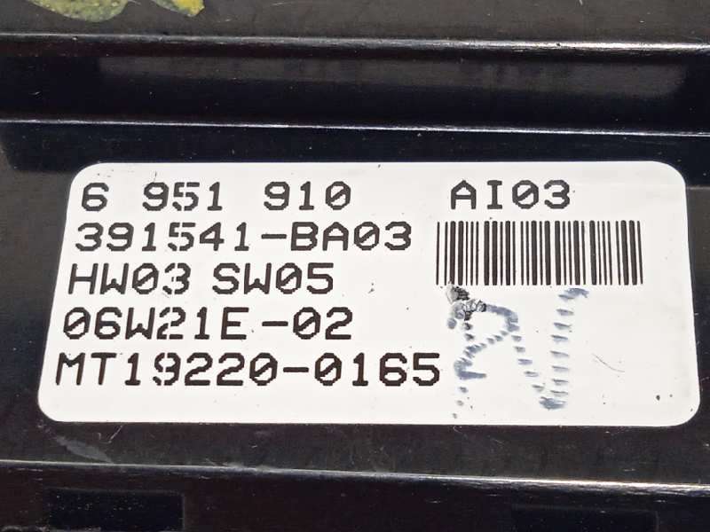 Recambio de mando elevalunas delantero izquierdo para bmw serie 5 berlina (e60) 525i referencia OEM IAM 6951910  61316951910 - Negro 5