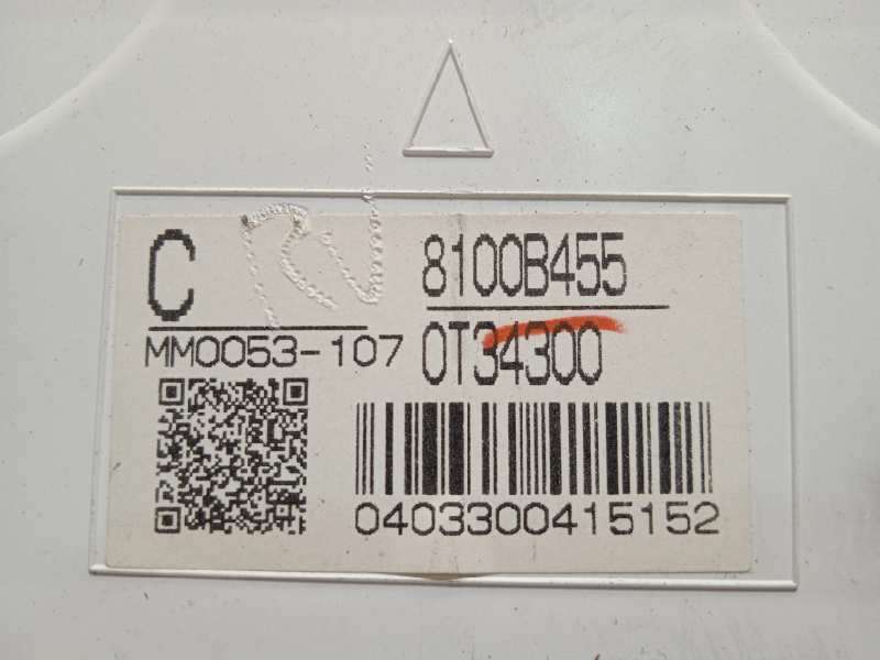 Recambio de cuadro instrumentos para mitsubishi asx (ga0w) 1.8 di-d cat referencia OEM IAM 8100B455 - Blanco 6